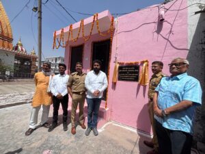 मोहनलालगंज कोतवाली में महिलाओं के लिए आधुनिक प्रसाधन का उद्घाटन