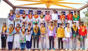 नगराम के इंटर कॉलेज में मेधावी छात्रों का सम्मान समारोह आयोजित