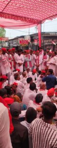 महंगाई, बेरोजगारी और कानून व्यवस्था को लेकर सपाइयों का प्रदर्शन, सौंपा ज्ञापन