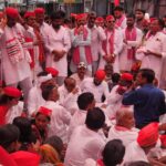 महंगाई, बेरोजगारी और कानून व्यवस्था को लेकर सपाइयों का प्रदर्शन, सौंपा ज्ञापन