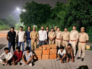 Lucknow: यूपी STF को मिली कामयाबी, पांच आरोपी समेत पकड़ा 150 किलो गांजा