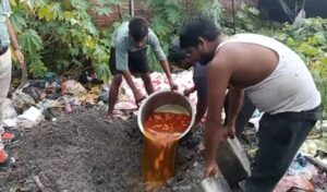 रायबरेली: खाद्य विभाग की बड़ी कार्रवाई, 250 किलो मिठाई और खोया नष्ट