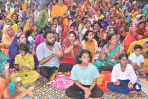 शिवमहापुराण कथा का हुआ विश्राम, सोमवार को पूर्णाहुति के बाद होगा भंडारा