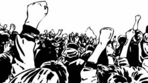 NOC की मांग पर नौवें दिन भी किसानों का धरना जारी, नहीं मिले अधिकारी तो भड़के किसान