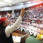 कुशवाहा-शाक्य-मौर्य-सैनी सम्मेलन में गरजे अखिलेश, सामाजिक न्याय की लड़ाई को PDA ही देगा मजबूती