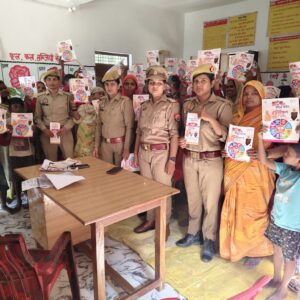 नगराम मिशन शक्ति-साइबर जागरूकता अभियान, महिलाओं को बताए सुरक्षा के उपाय